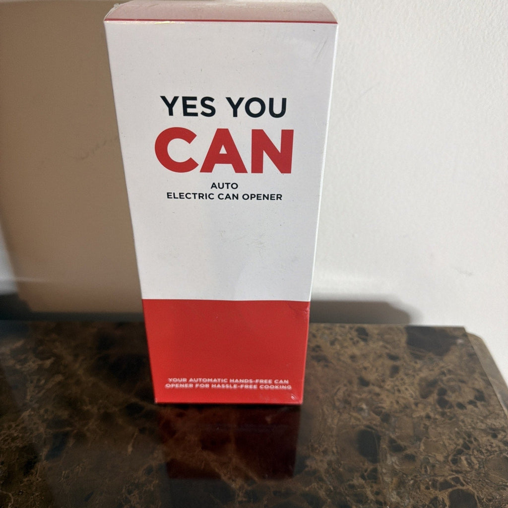 Kitchen Mama Yes You Can Auto Electric Can Opener, Red - Hands-Free, Smooth Edge