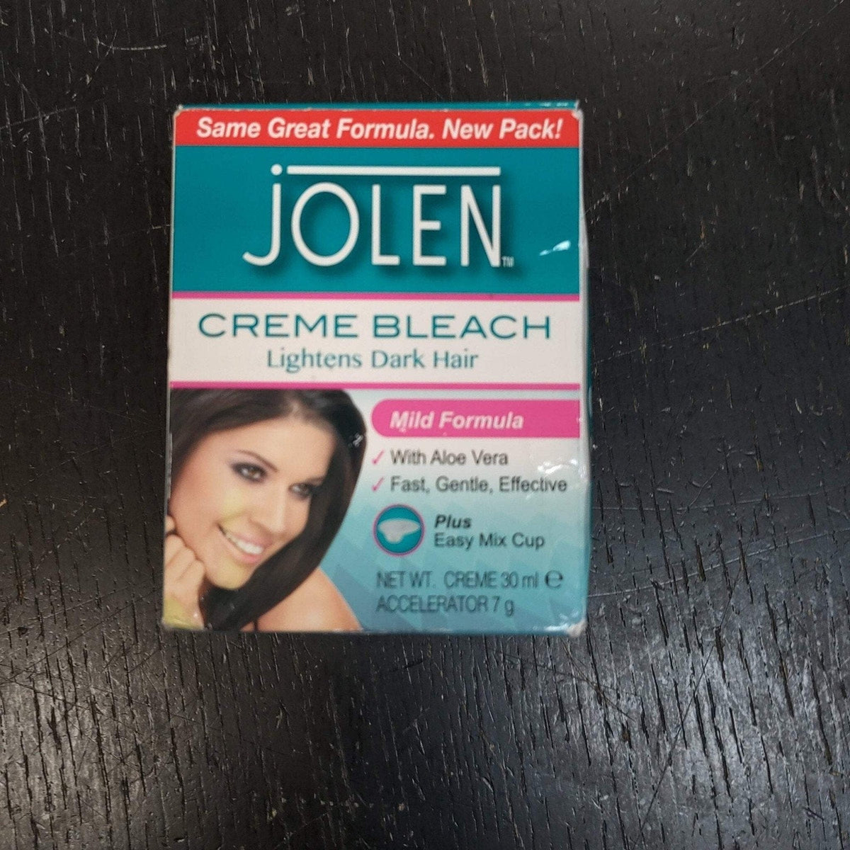 Jolen Creme Bleach Lightens Dark Hair Mild Formula