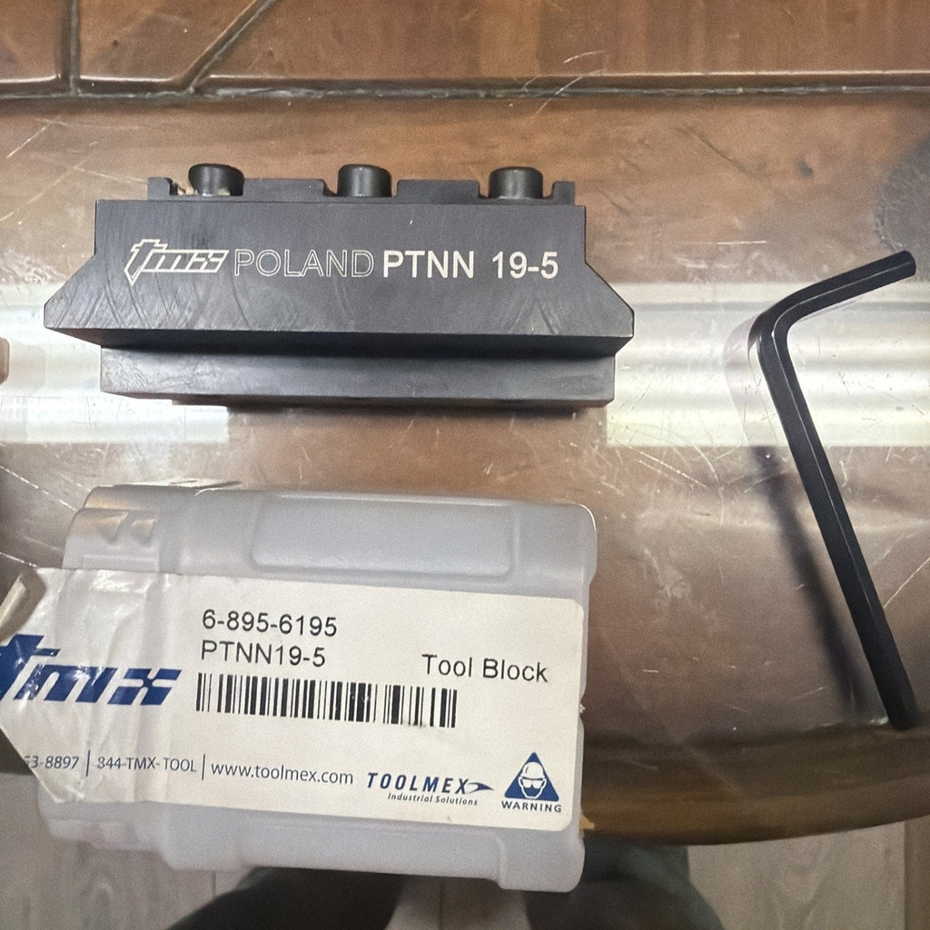 TMX PTNN19-5 Tool Block 6-895-6195 Lathe Turning Tool Holder