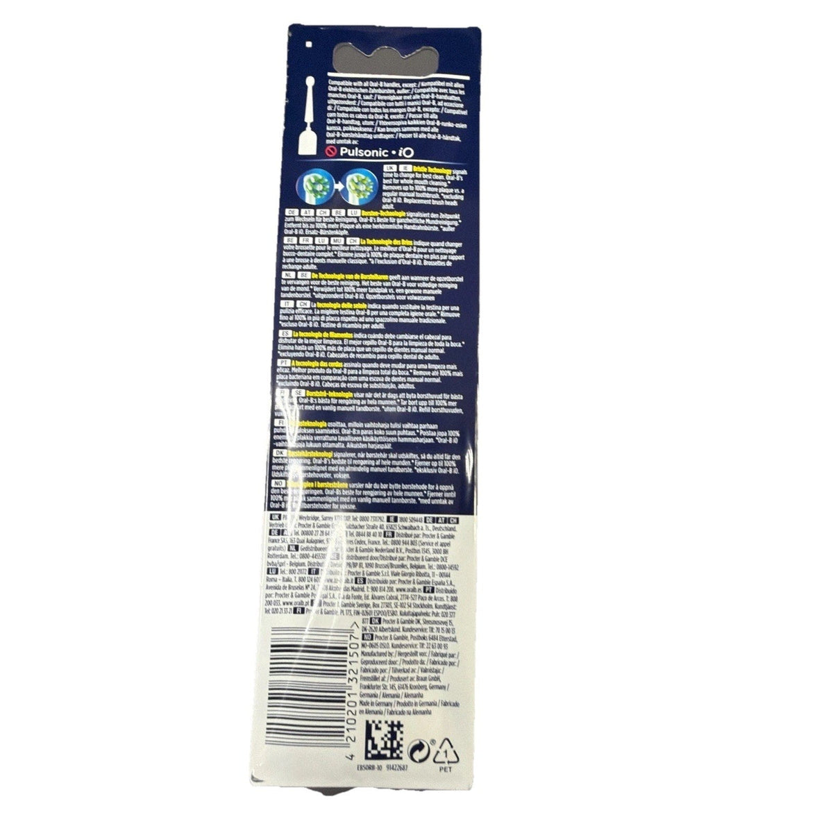 Set of 2 Oral-B Cross Action Replacement Brush Heads XXXL Pack, 20 Heads Total