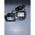 YQL-FLUV-10 Purple LED Flood Lights for DJ Disco Blacklight, Outdoor (Set of 2)