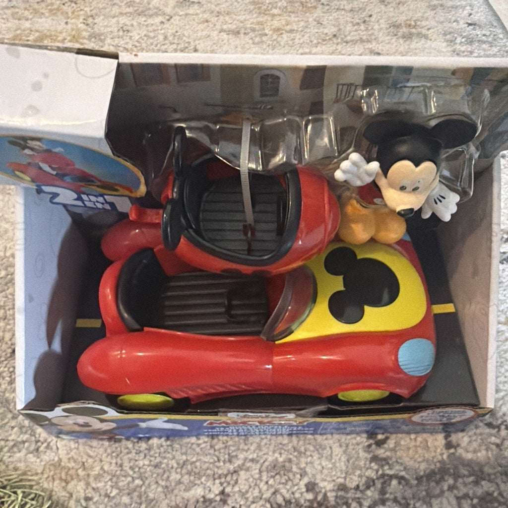 Mickey Mouse Disney Junior Transforming Vehicle - Mickey Mouse Funhouse Red Toy
