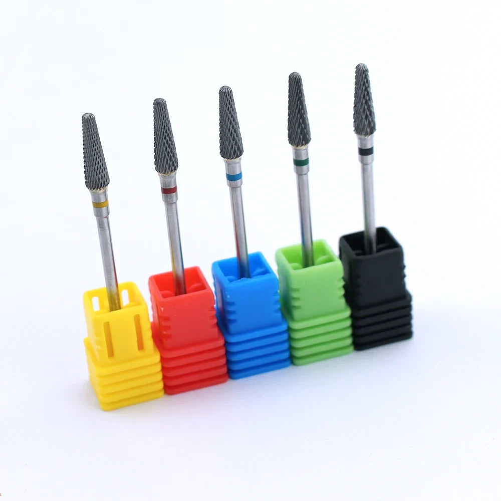 1pcs Carbide Nail Drill Bit Electric Manicure Drills Milling Cutter Burr Apparatus Nail Files Bits Pedicure Tools
