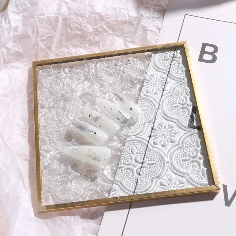 TSZS Japanese Nail Art Decoration Accessories For Manicure Photo Props Tools INS Acrylic Display Board Sleeves For Nail Photo