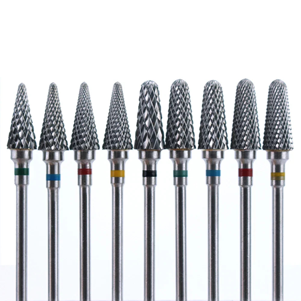 1pcs Carbide Nail Drill Bit Electric Manicure Drills Milling Cutter Burr Apparatus Nail Files Bits Pedicure Tools