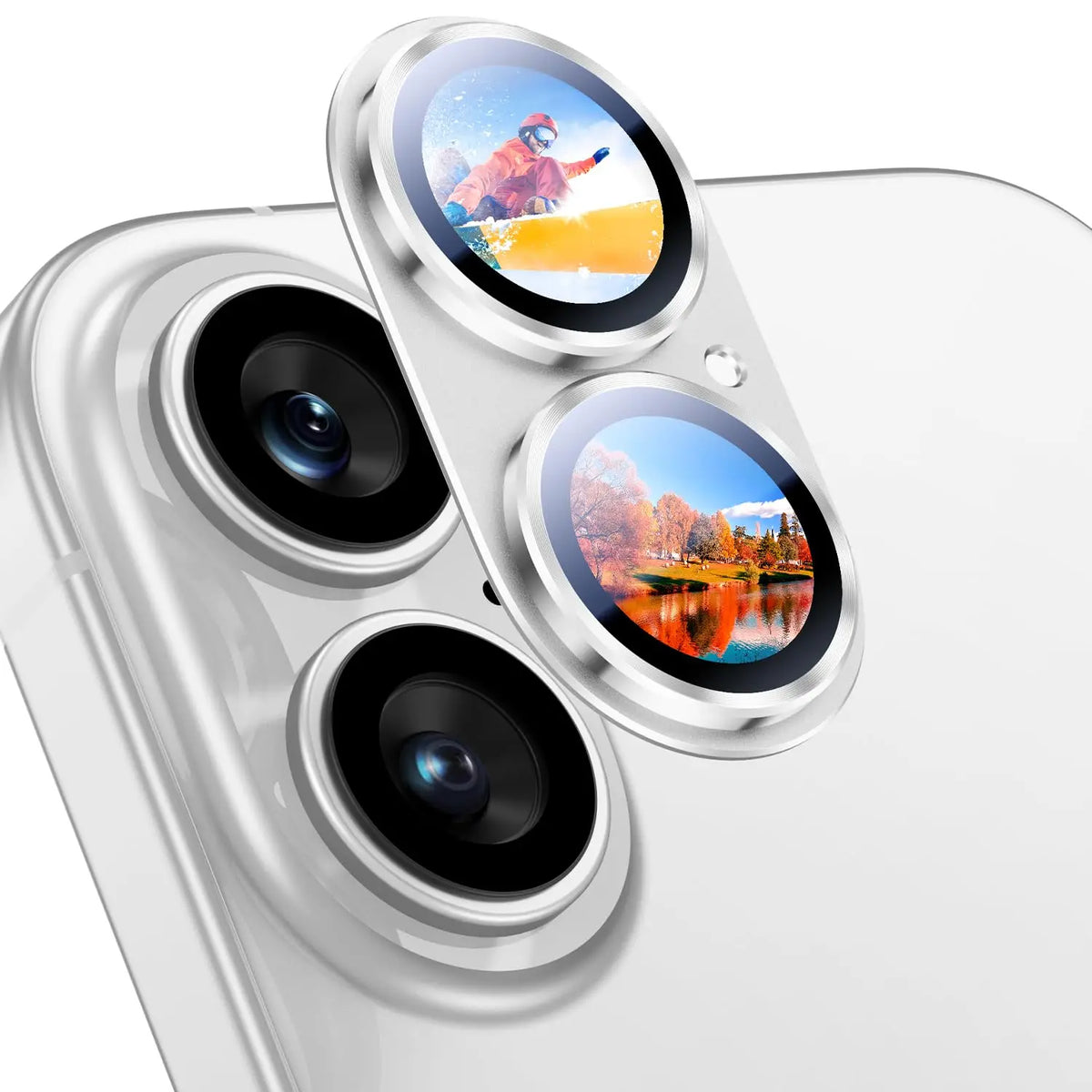 Metal Tempered Glass Camera Protector for iPhone 17 Pro Max Lens Protection For iPhone 17 Pro Air Phone Lens Cover Accessories