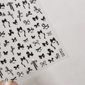 1pcs Crystal Diamond Nail Stickers 5D Laser Bowknot Star Moon Pearl Totem Heart 3D Adhesive Japanese Nail Art Decoration Sticker