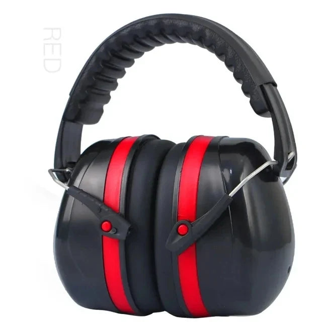 Foldable Anti-Noise Head Earmuffs Sound Reduction Ear Protector Work Safety Study Shooting Drumming Mowing Hearing Protection