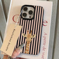 Phone Case For Xiaomi 15 14 13 15T 14T 13T Poco F7 F6 F5 M6 X7 X6 X5 Pro Striped Background Giraffe Illustration Patterns Cover
