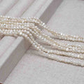3-4mm Irregular Shape Natural Freshwater Pearl Loose Beads for Jewelry Making Supplies DIY Women Necklace Bracelet Accessories