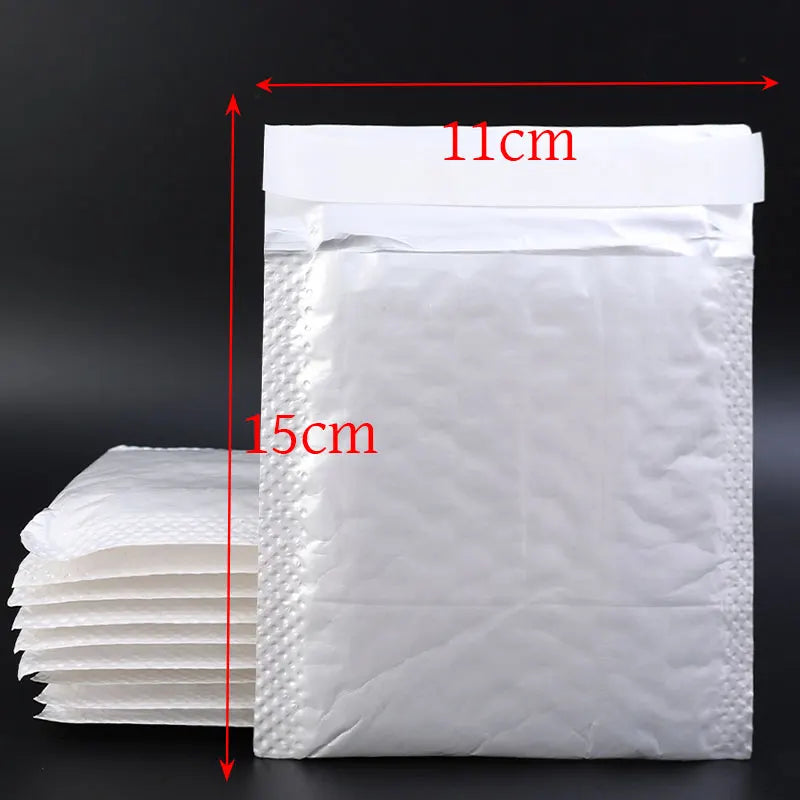 10-100pcs Waterproof Pearl Film Bubble Padded Self Seal Protectived Shipping Shock Resistant Lightweight Mailers Fragile Parcels