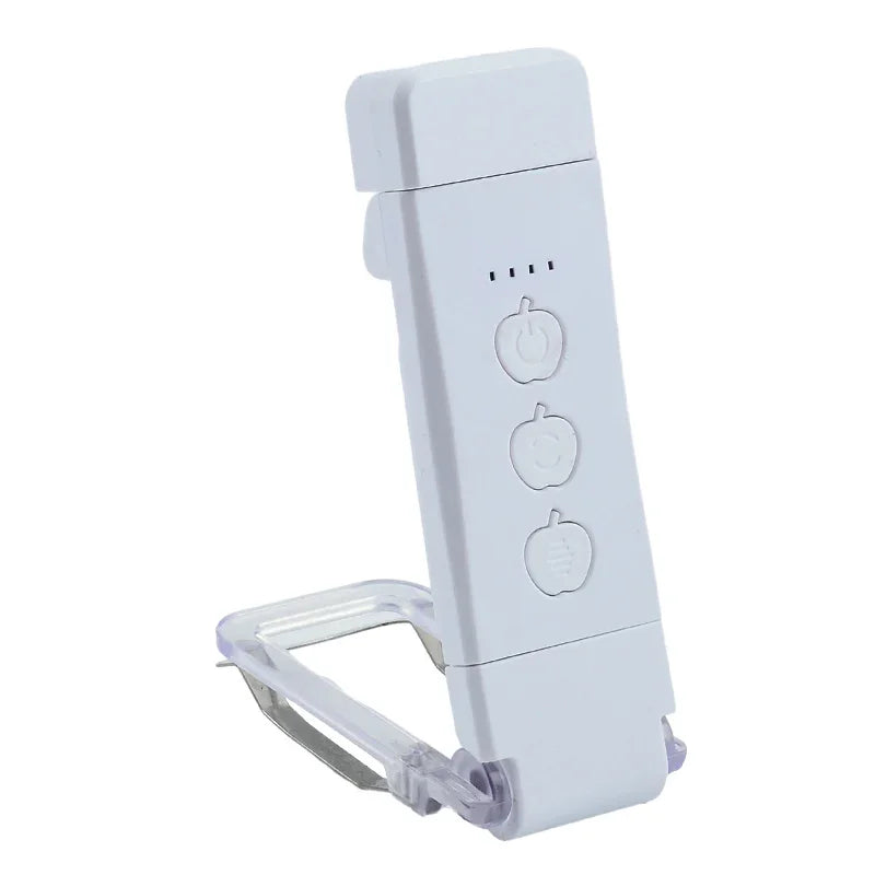 Rechargeable Book Light for Reading in Bed,3 Colors Light,1800K-6000K Clip on Reading Lamp,Eye-Caring Bookmark Light for Kids