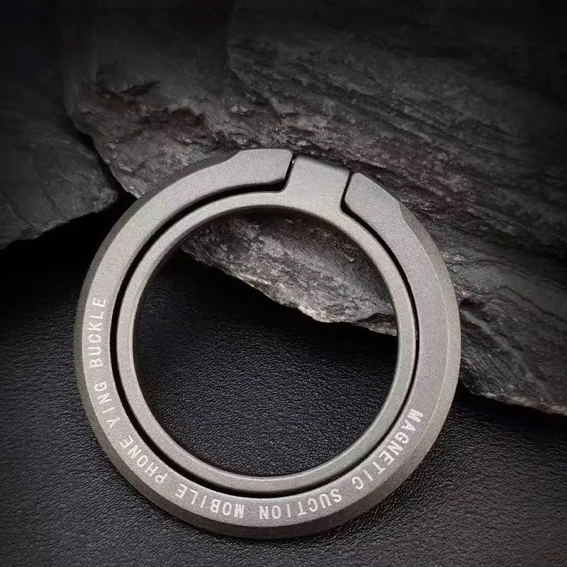 For MagSafe Magnetic Foldable Finger Ring Holder Stand Grip Mount for iPhone Android Smartphones