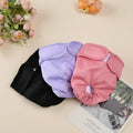3pcs Washable Female Dog Diaper for Small Medium Dogs Adjustable Pet Physiological Pant Reusable Leakproof Pets  Diapers Sets