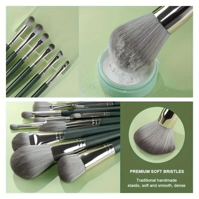 14 Piece Makeup Brush Set Soft Fluffy Eyeshadow Brush Concealer Brush Blush Makeup Brush Beauty Tool Makeup Brush