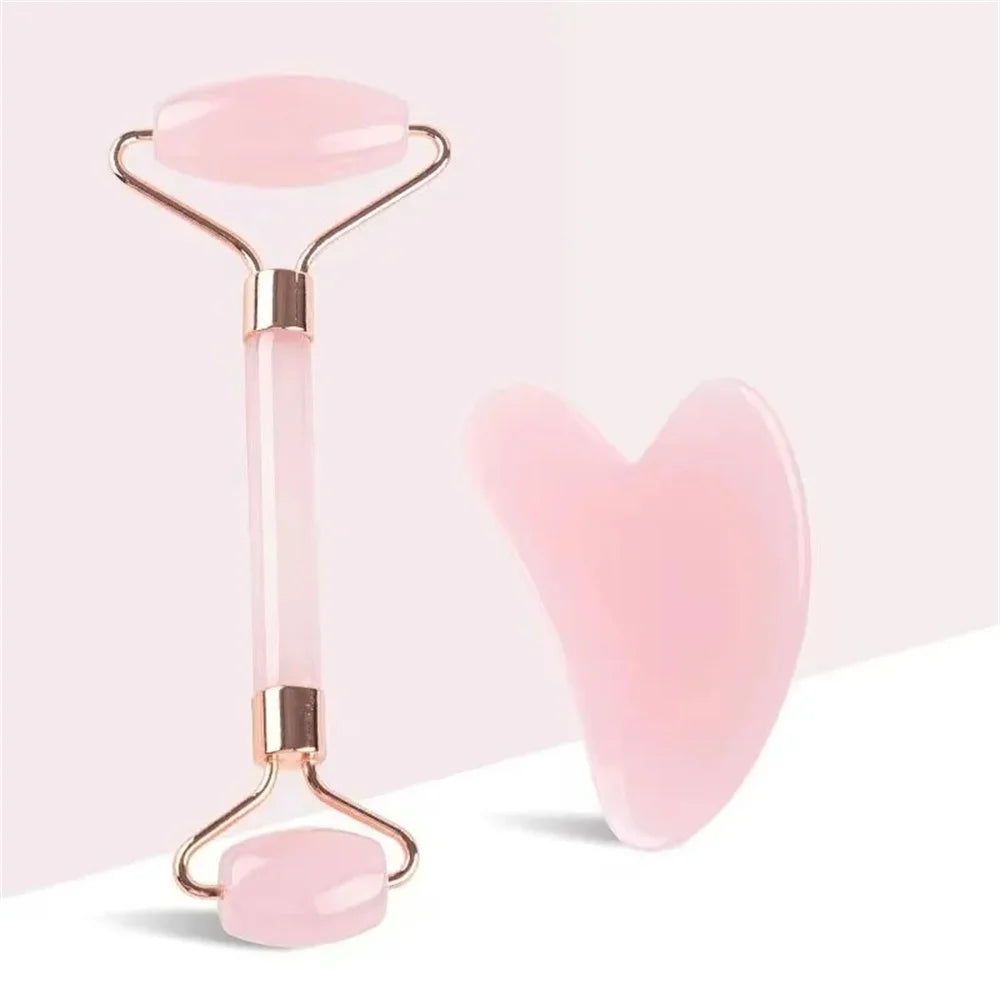 Resin Facial Massage Roller Scraping Board For Face Eye Relax Muscle Anti-Aging Natural Skin Care Beauty Massager Skincare Tools