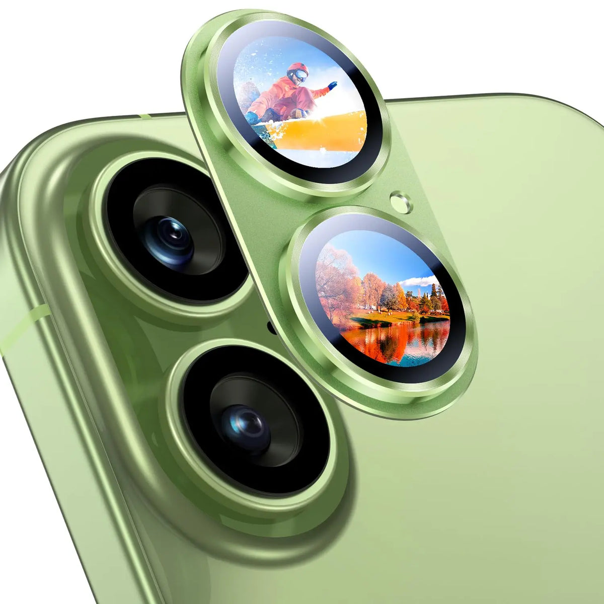 Metal Tempered Glass Camera Protector for iPhone 17 Pro Max Lens Protection For iPhone 17 Pro Air Phone Lens Cover Accessories