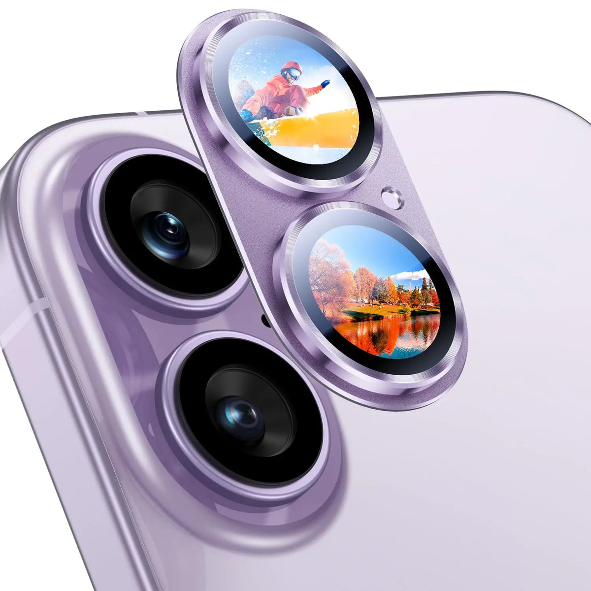 Metal Tempered Glass Camera Protector for iPhone 17 Pro Max Lens Protection For iPhone 17 Pro Air Phone Lens Cover Accessories