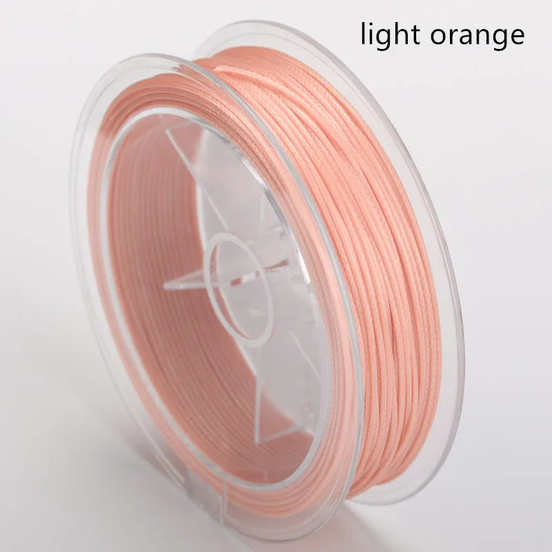 0.5/1/1.5/2/3MM LineWaxed Cord Cotton Thread String Strap Necklace Rope Bead Bracelet for DIY Jewelry Making Supplies