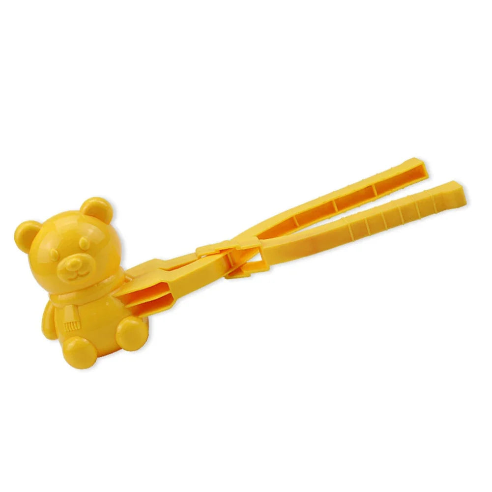 1/4pcs Snowball Clip Cute Duck Snowball Maker Clip Children Outdoor Winter Snow Sand Mold Outdoor Snowball Fight Fun Sports Toy