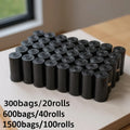 Dog Poop Bags, Portable Pet Waste Bags, Durable And Leak Proof Pet Garbage Bags, Pet Cleaning Supplies 15 Bags/ Roll