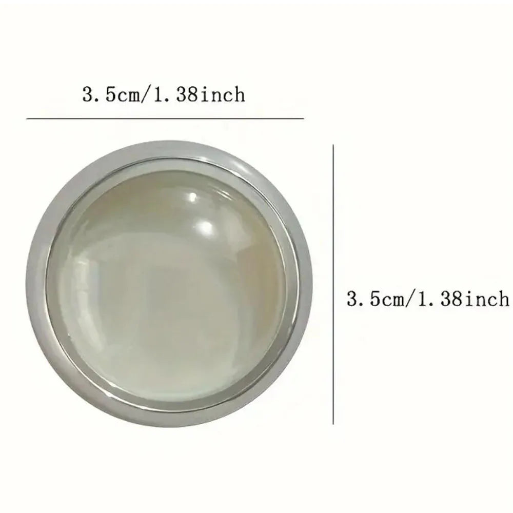 1Jar Aurora Orange Magic Mirror Powder Electroplated Nail Glitter Powder Chameleon Sunset Orange Moonlight Powder Nail Powder