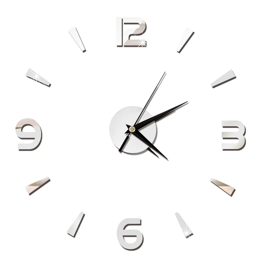 Acrylic Mirror Wall Clock Wall Clock Wall Clock Sticker 1mm Acrylic Mirror Watch Decor DIY Wall Modern Home  Room Decor