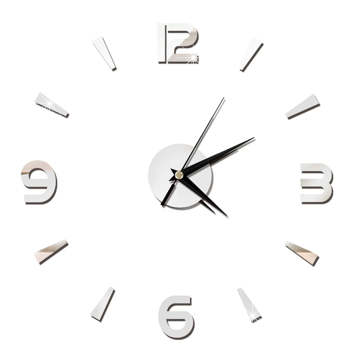 Acrylic Mirror Wall Clock Wall Clock Wall Clock Sticker 1mm Acrylic Mirror Watch Decor DIY Wall Modern Home  Room Decor