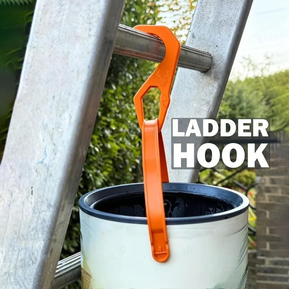 Household Staircase Hook, Installed on the Ladder, Makes It Convenient for You to Repair the Walls and Roof of Your House.