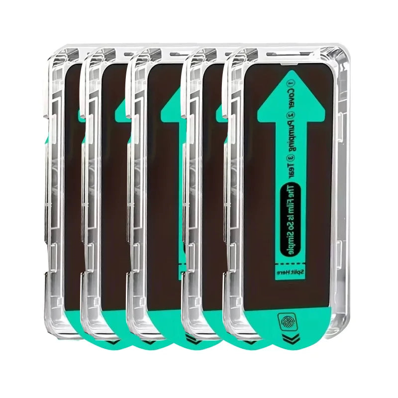 1-5Pcs Oleophobic Dust Free Easy Installation Matte Screen Protector For iPhone 18 Pro Max 17 13 14 11 12 15 16 Pro Max XR Glass