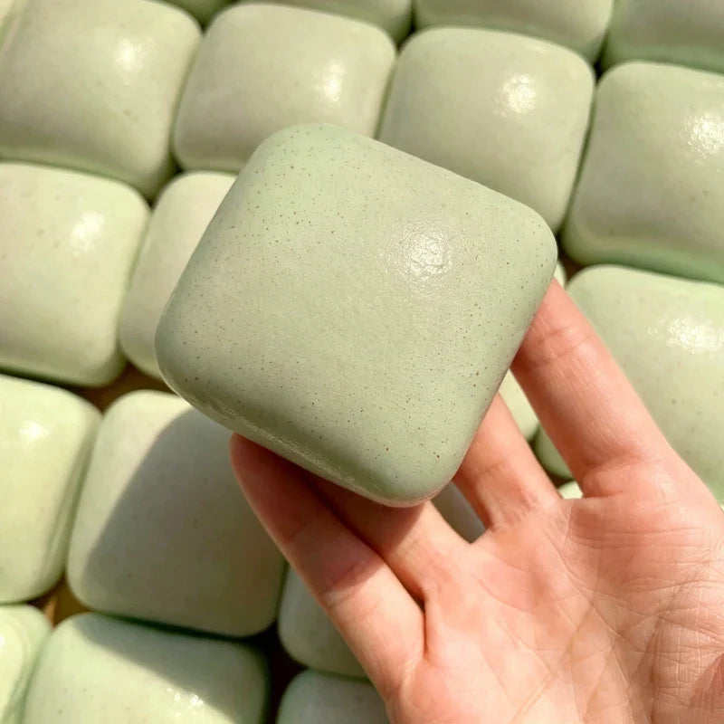 Sticky Cube Slow‑Rising Squishy Toy, PU Ultra‑Wet Soft Tacky Hand‑Feel Fidget Toy, Decompression Stress Relief Squeeze Toy