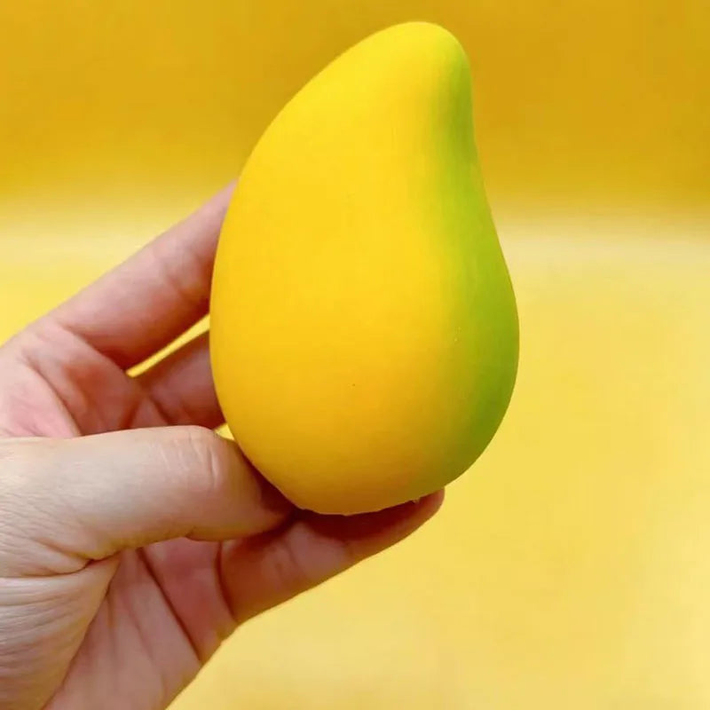 1/2/3Pcs Mango Shaped Slow Rising Squishy Toy, Stress Relief Sensory Squeeze Toy, Birthday Back To School Party Gift for Adults