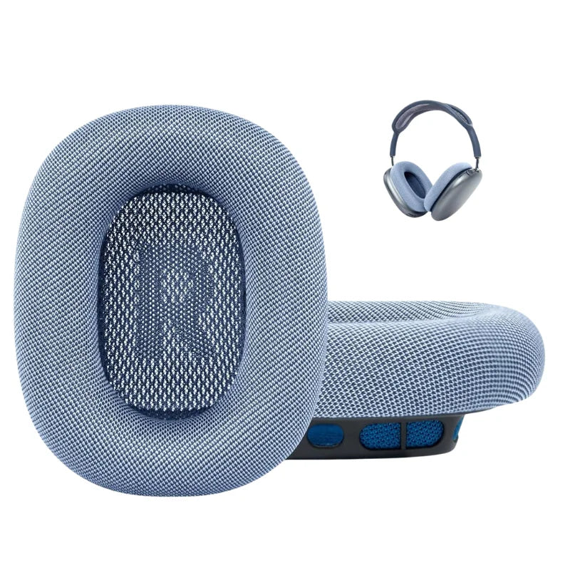 Magnetic Replacement Mesh Ear Pads for AirPods Max Headphones, Soft Ear Cushion Earmuff Pillow