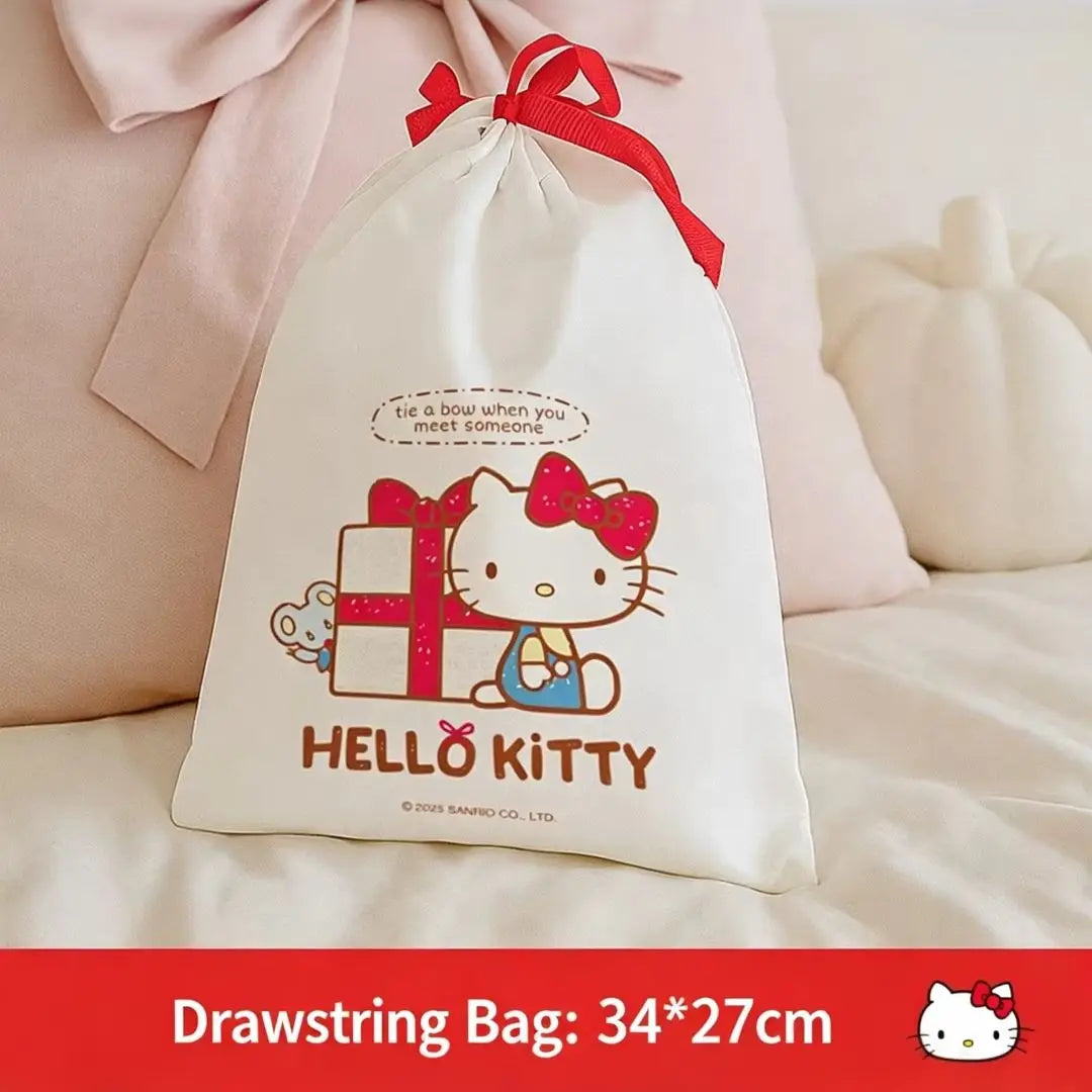 Hello Kitty Travel Storage Bag Luggage Compression Combination Classification Multi functional Travel Dustproof Storage Bag