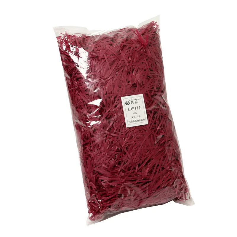 20/50g Multicolored Shredded Crinkle Paper Strands Shredded Crinkle Confetti DIY Gift Box Filling Party Wedding Christmas Decor