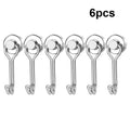 6/12/20pcs Magnetic Hook Heavy Duty Magnet Hook with Swivel Hook for Kitchen, Locker, Refrigerator, Key