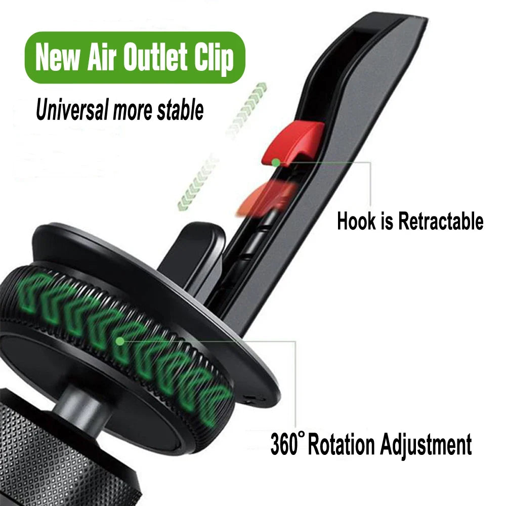 17mm Ball Head Base for Car Phone Holder Universal Car Air Vent Mobile Phone Stand GPS Bracket Car Air Outlet Clip Accessories