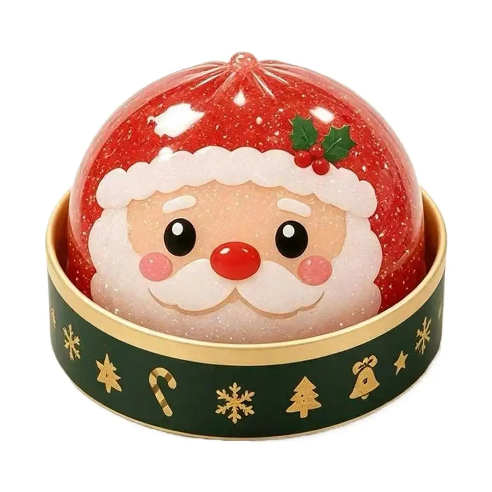 Premium Squishy Steamed Bun Dumpling Toy Slow Rising Glitter Stress Relief Ball Soft Stretchy Fidget Desk Toy Home Office Decor