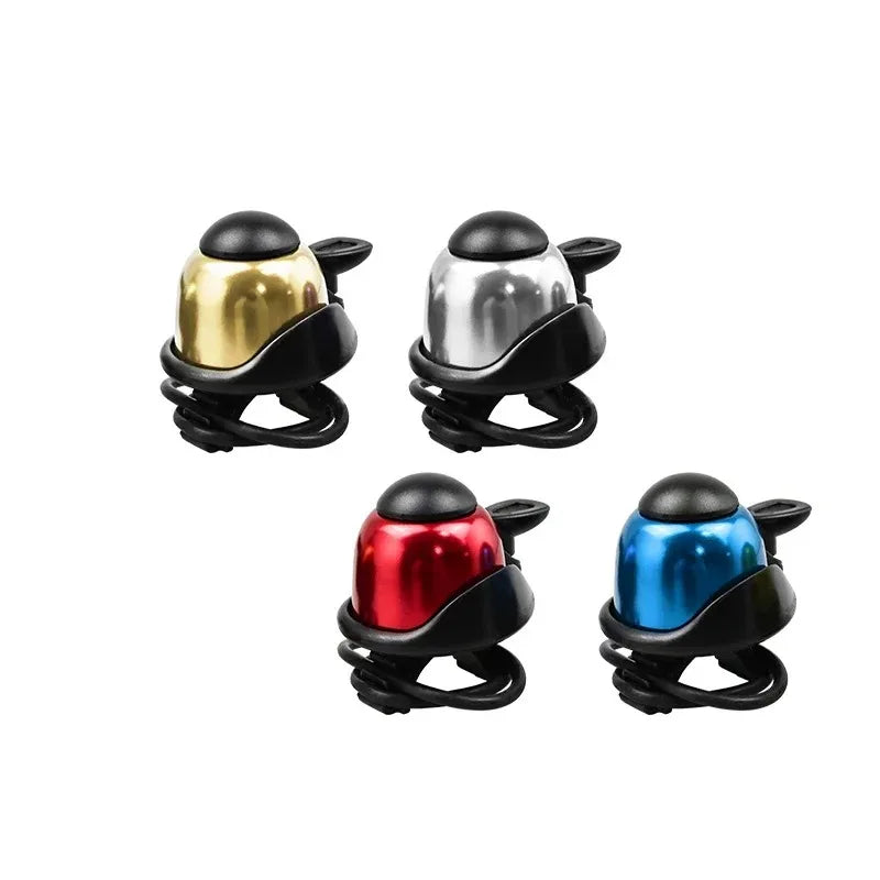 Bicycle Bell Aluminum Alloy Loud Horn Cycling Handlebar 360 Rotation Adjustment Alarm MTB Road Bike Bell Bicycle Parts