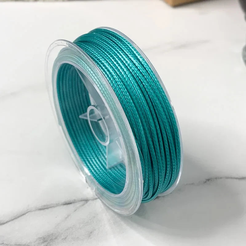 0.5/1/1.5/2/3MM LineWaxed Cord Cotton Thread String Strap Necklace Rope Bead Bracelet for DIY Jewelry Making Supplies