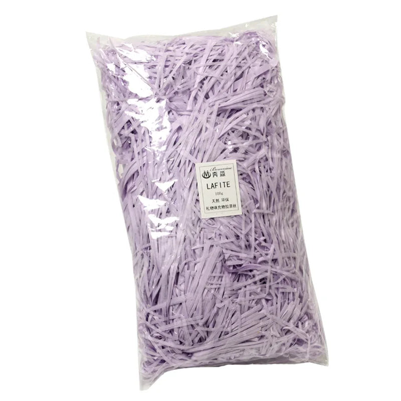 20/50g Multicolored Shredded Crinkle Paper Strands Shredded Crinkle Confetti DIY Gift Box Filling Party Wedding Christmas Decor