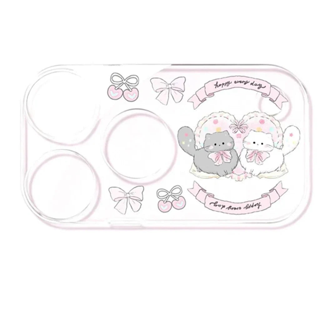 Funny Cute Dachshund Dog Puppy Series Lens Cover for iPhone 17 Pro 17 Pro Max Mobile Phone Camera Protectors