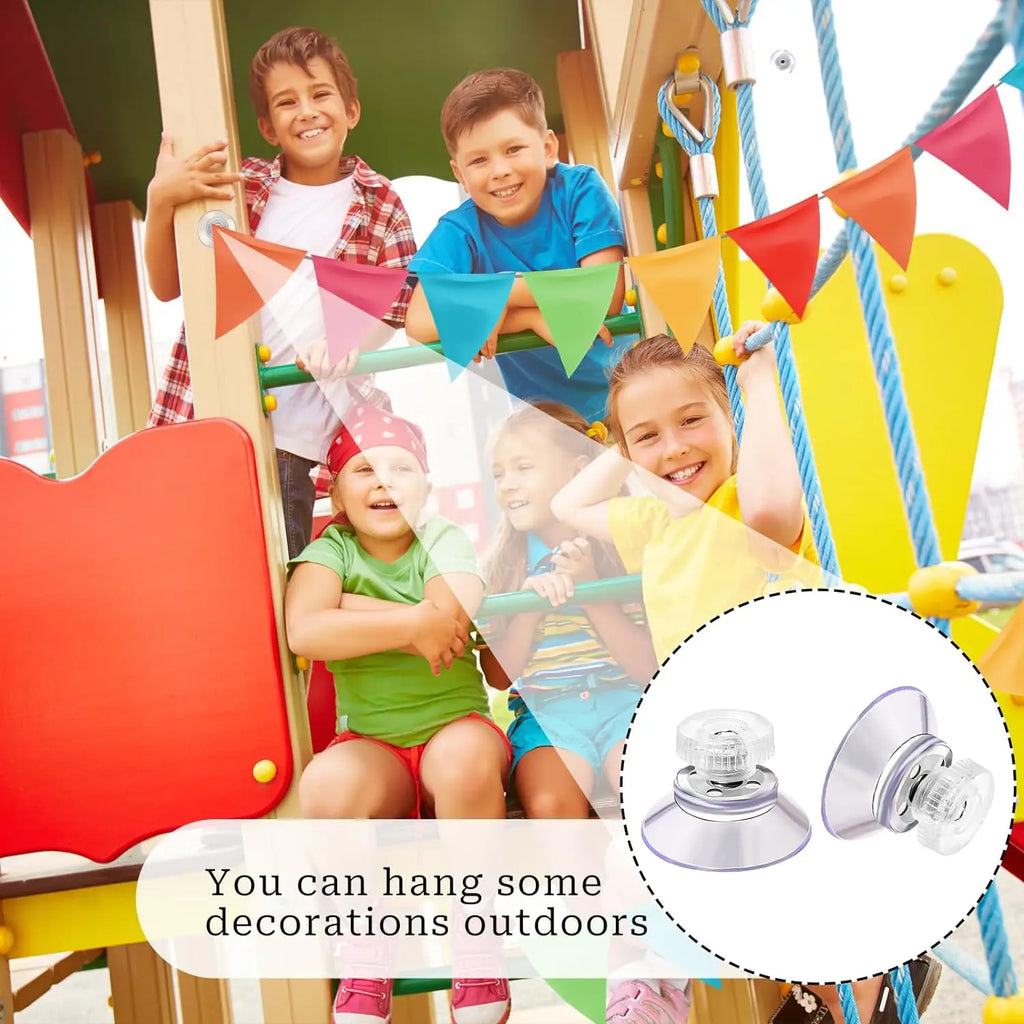 5/10Pcs PVC Sucker with Screw Nut 25/32/41/53mm Round Strong Transparent Suction Pads for Car Shade Glass Wall Door Glass Window