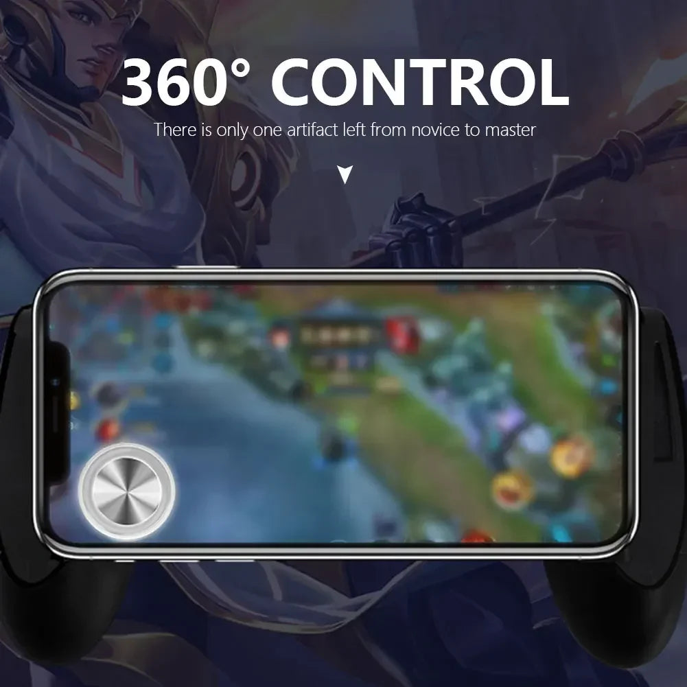 Mobile Gaming Controller Game Trigger For Aim Shooting Gamepad Joystick Controller Metal Button for IPhone Android