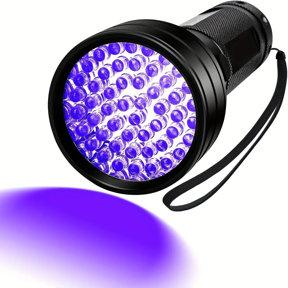 Super Powerful UV Flashlight 51LED 21LED 12LED 395-400nm Black Light Flashlights UV Light Detector for Pet Urine Stains