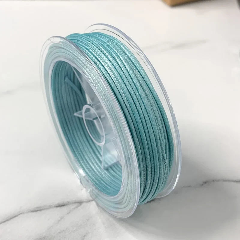 0.5/1/1.5/2/3MM LineWaxed Cord Cotton Thread String Strap Necklace Rope Bead Bracelet for DIY Jewelry Making Supplies
