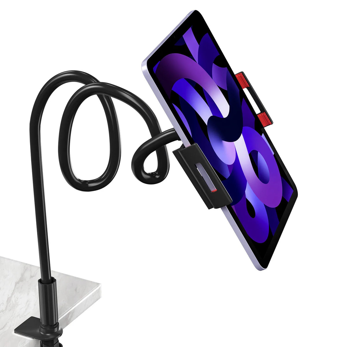 1pc 360 Lazy Bed Gooseneck Tablet Stand Adjustable Flexible Arm Clip Mount for IPad IPhone Samsung 4.7-12.9 Inch Desk Bracket