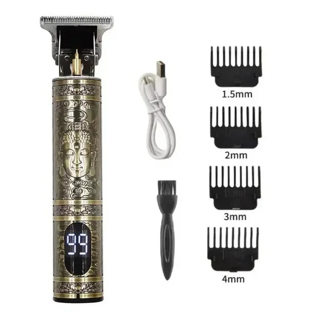2026 Hot T9 Electric Haircutting Machine Cordless Hair Cutting Shears Professional Men's Shaving Tools Men's Haircutting Shears