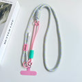 Simple Two-in-one Mobile Phone Lanyard, Crossbody Strap, DIY Wrist Short Rope, Multi-Functional Adjustable Fancy Lanyard