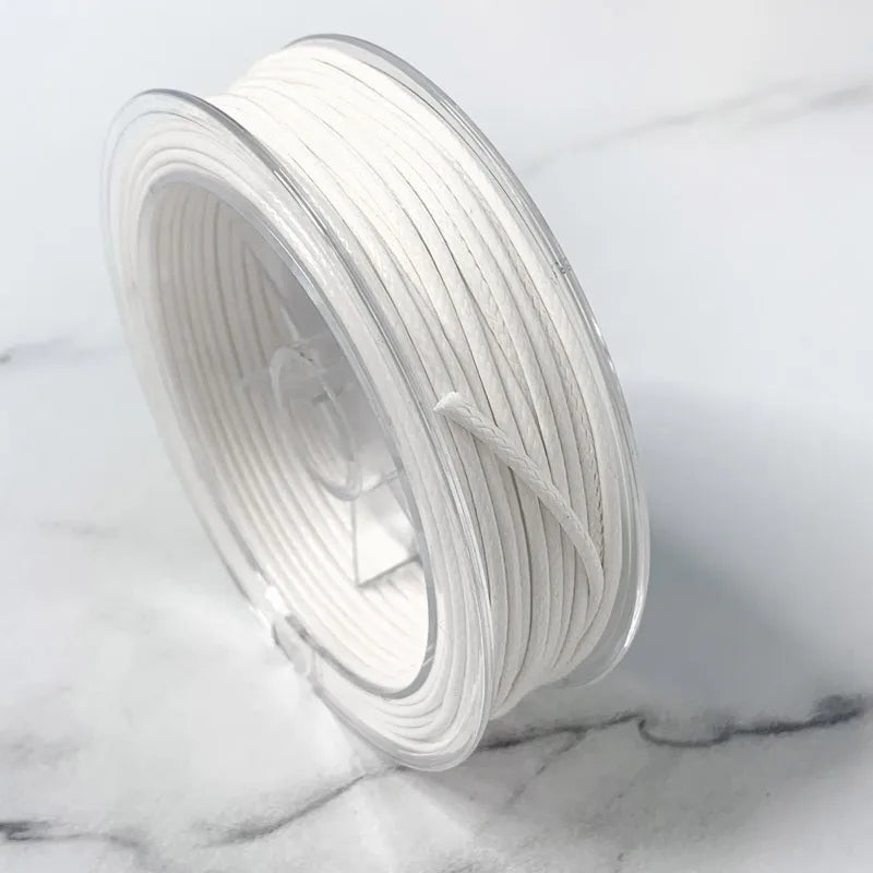 0.5/1/1.5/2/3MM LineWaxed Cord Cotton Thread String Strap Necklace Rope Bead Bracelet for DIY Jewelry Making Supplies